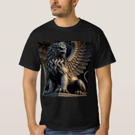 Grifo Majestuoso: La Fusión de León y Águila Tシャツ