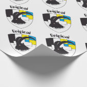 Grigioni Svizzera Geschenkpapier ラッピングペーパー (角)