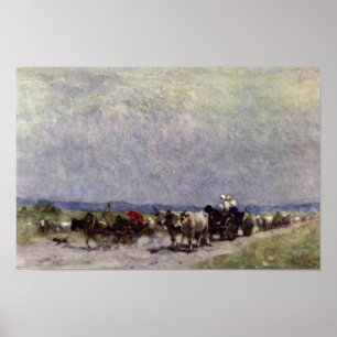 Grigorescu Nicolaeがフェアから帰国 ポスター