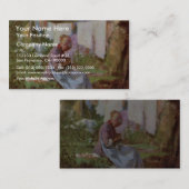Grigorescu Nicolae著老女の修理 名刺 (正面/裏面)