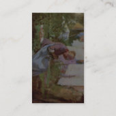 Grigorescu Nicolae著老女の修理 名刺 (裏面)