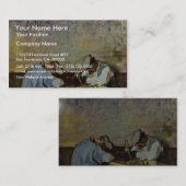 Grigorescu Nicolae (最も最高のな質)著2 Drunks 名刺 (正面/裏面)