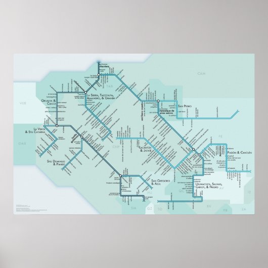 Grijalva & Cuilco 20 x 30 ポスター (正面)