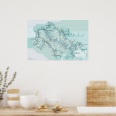 Grijalva & Cuilco 20 x 30 ポスター (キッチン)