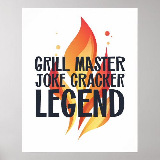 Grill Legend BBQポスター ポスター (正面)