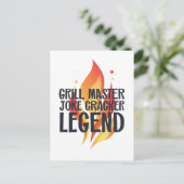 Grill Legend BBQポスター ポストカード (スタンド正面)