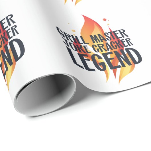 Grill Legend BBQポスター ラッピングペーパー (ロールコーナー)