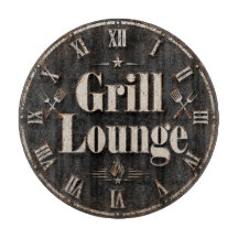 Grill Lounge Rustic BBQ Man Cave Grill Master Gift