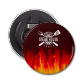 Grill Master — Custom BBQ Flames 栓抜き (正面)