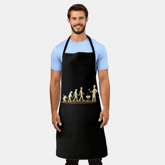 Grill Master Evolution Apron エプロン (着用した状態)