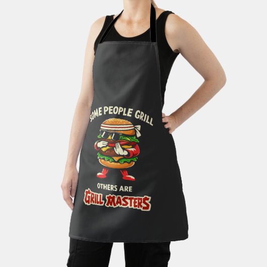 Grill Master | Funny BBQ Grill Summer エプロン (インサイチュ)