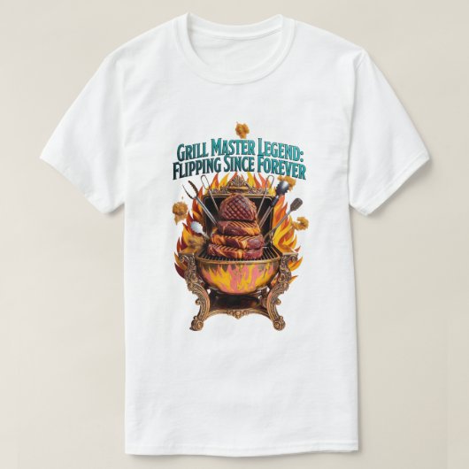 Grill Master Legend T Shirt  Tシャツ (デザイン正面)