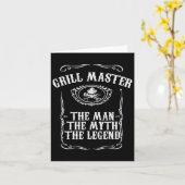 Grill Master The Man  カード (黄色い花)