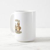 Grill Sergeant Bär Design für Papa コーヒーマグカップ (正面左)