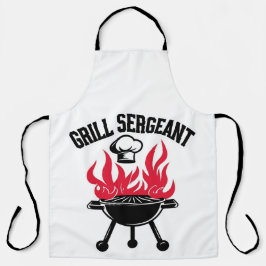 Grill Sergeant Funny BBQ Apron エプロン