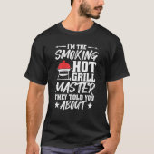 Grill Smoking Master Grilling Barbecue Tシャツ (正面)
