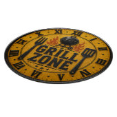 Grill Zone BBQ Grill Master Kitchen Rustic カッティングボード (角)