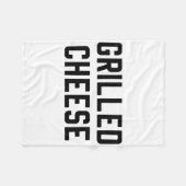 Grilled Cheese And Tomato Soup Matching Costumes F フリースブランケット (正面(横))