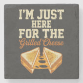 Grilled Cheese Day ストーンコースター (正面)