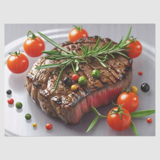 Grilled Steak Elegance 薄葉紙 (正面)