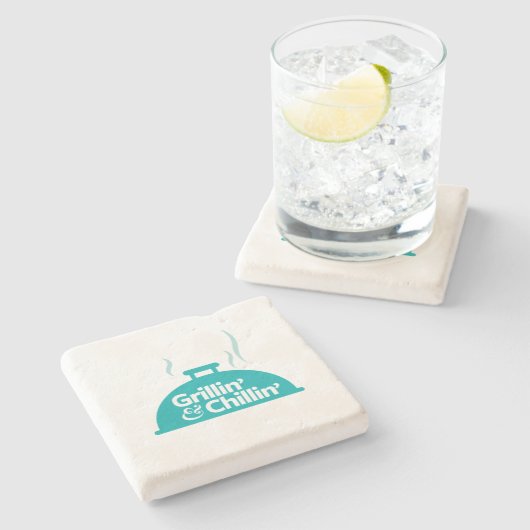 Grillin及びChillin ストーンコースター (横)