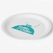 Grillin及びChillin ペーパープレート (アングル)