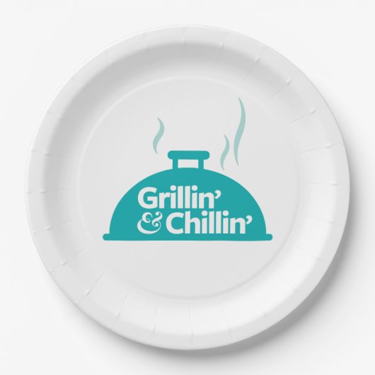 Grillin及びChillin ペーパープレート (正面)