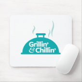 Grillin及びChillin マウスパッド (マウス)