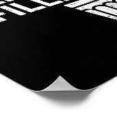 Grillin Chillin Refillin Funny Bbq Grill Drinking ポスター (角)