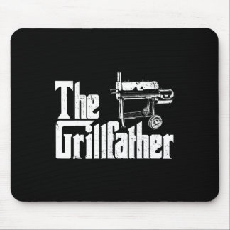 Grilling Smoker And Grill Chef Grillfather Grilled マウスパッド