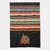 GrillMaster BBQはっきりしたストライプ キッチンタオル (縦)