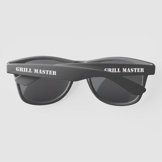 GrillMaster black Sunglasses for chef cook サングラス (裏面)