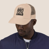 Grillmaster dad cool funny trucker hat キャップ (インサイチュ)