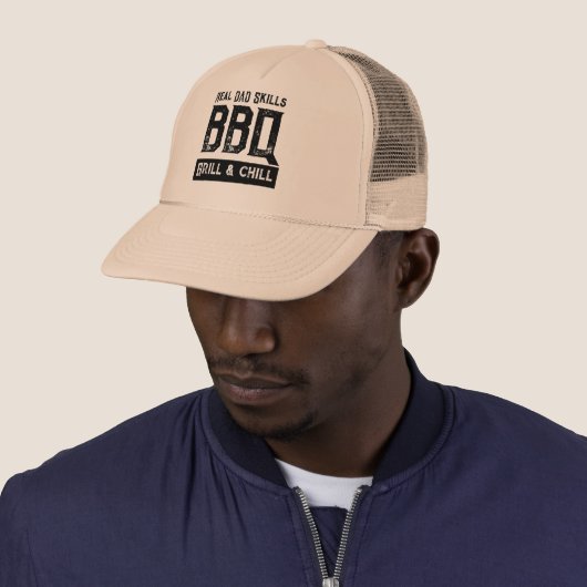 Grillmaster dad cool funny trucker hat キャップ (インサイチュ)