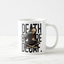 Grim Reaper Coffee Lover 