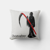Grim Reaper Design Personalised クッション (正面)