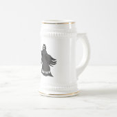 Grim Reaper Golfer Stein | Golf Beer Lovers Gift ビールジョッキ (正面右)