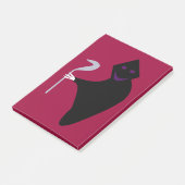 Grim Reaper Halloween Post it notes Pad ポストイット (アングル)
