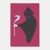 Grim Reaper Halloween Post it notes Pad ポストイット (正面)