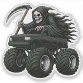 Grim Reaper Monster Truck  シール (正面)