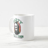 Grim Reaper Party Till I Die コーヒーマグカップ (正面左)