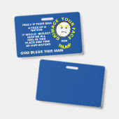 GRIMACEバッジ バッジ (正面＆裏面)