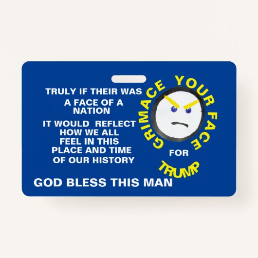 GRIMACEバッジ バッジ (正面)