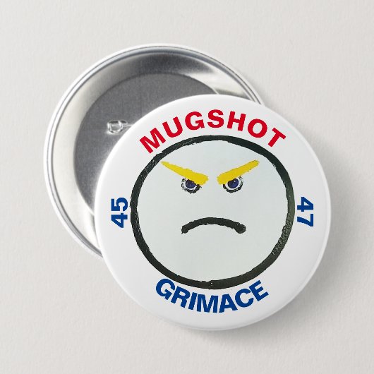 GRIMACE 25&47ボタン 缶バッジ (正面&裏面)