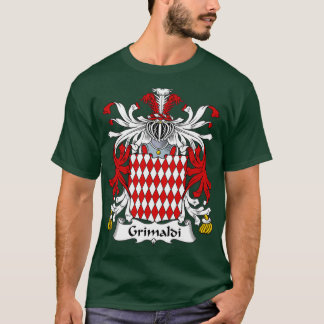Grimaldi Coat of Arms Family Crest 1  Tシャツ