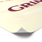 Grimentz-Zinal Ski Resort Travel Poster ポスター (角)