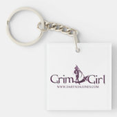 GrimGirl Keychain キーホルダー (正面)