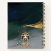 Grimmloch ヤギ エンブレム ファンタジーRPG ノートブック (裏面)