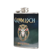 Grimmloch ヤギ エンブレム ファンタジーRPG フラスク (左)