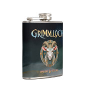 Grimmloch ヤギ エンブレム ファンタジーRPG フラスク (右)